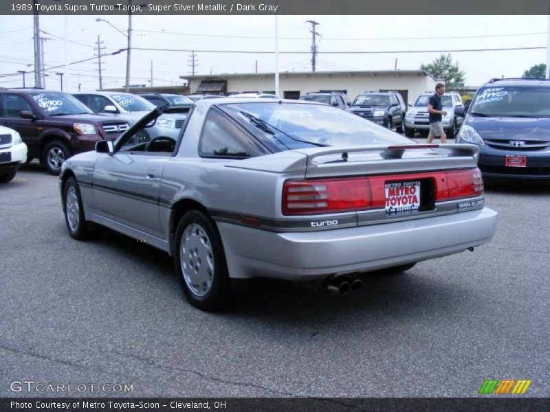  1989 Supra Turbo Targa Super Silver Metallic