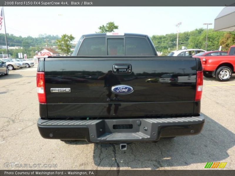 Black / Black 2008 Ford F150 FX4 SuperCrew 4x4