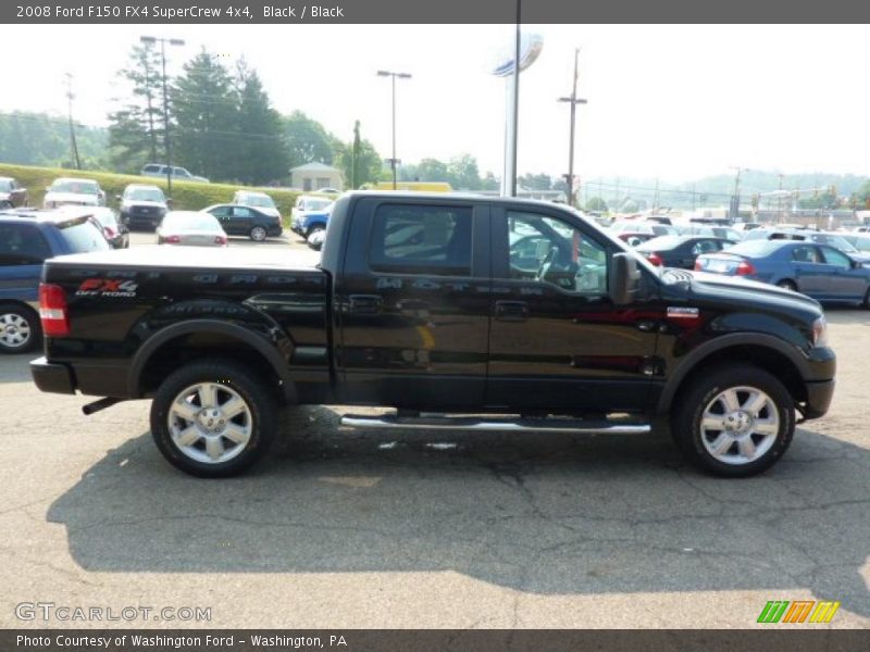 Black / Black 2008 Ford F150 FX4 SuperCrew 4x4