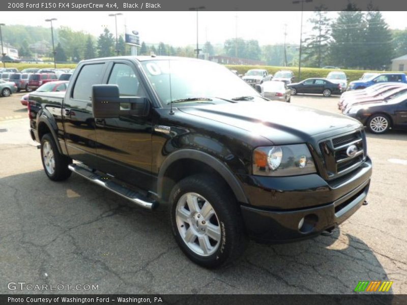 Black / Black 2008 Ford F150 FX4 SuperCrew 4x4