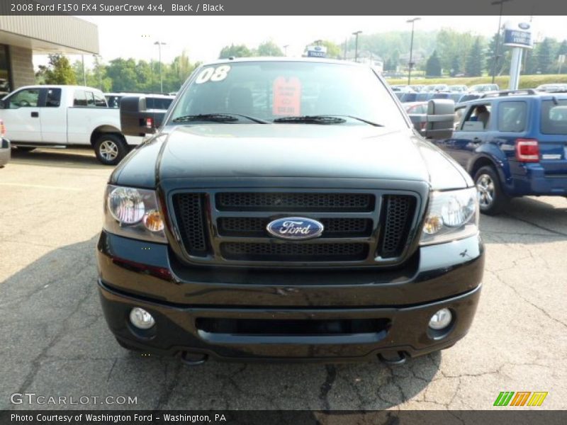 Black / Black 2008 Ford F150 FX4 SuperCrew 4x4