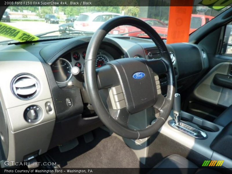 Black / Black 2008 Ford F150 FX4 SuperCrew 4x4