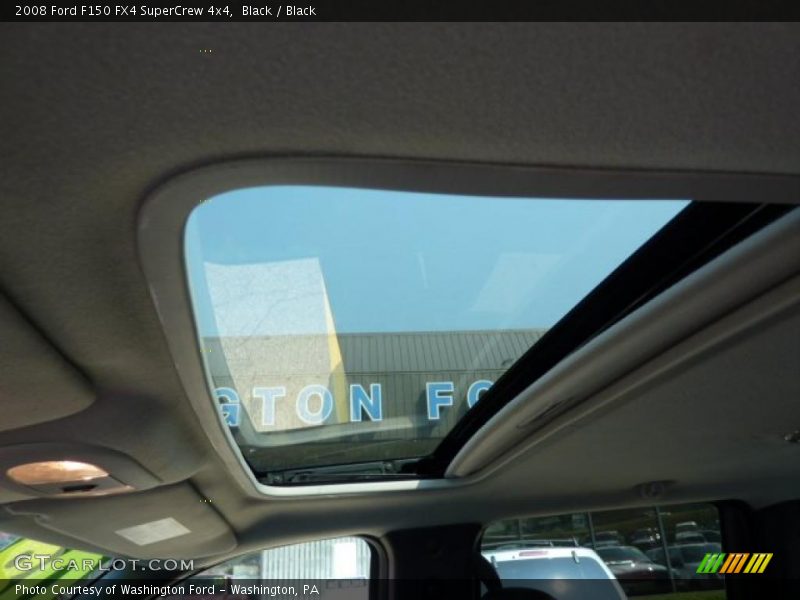 Black / Black 2008 Ford F150 FX4 SuperCrew 4x4
