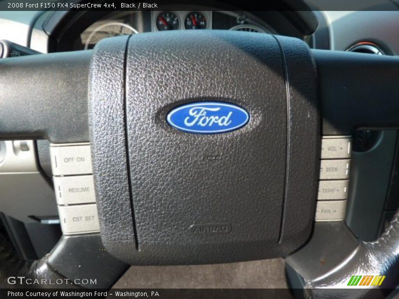 Black / Black 2008 Ford F150 FX4 SuperCrew 4x4