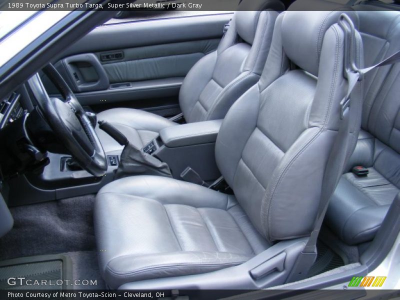  1989 Supra Turbo Targa Dark Gray Interior