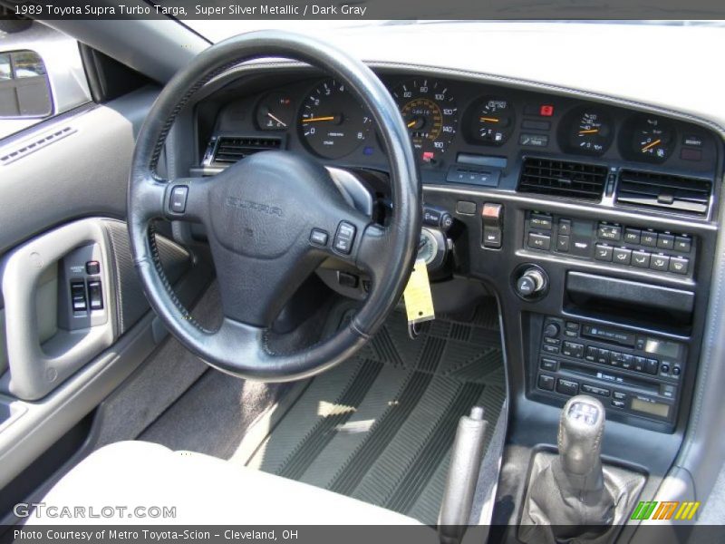  1989 Supra Turbo Targa Dark Gray Interior