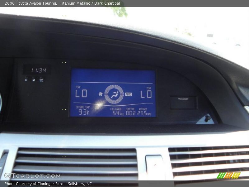 Titanium Metallic / Dark Charcoal 2006 Toyota Avalon Touring