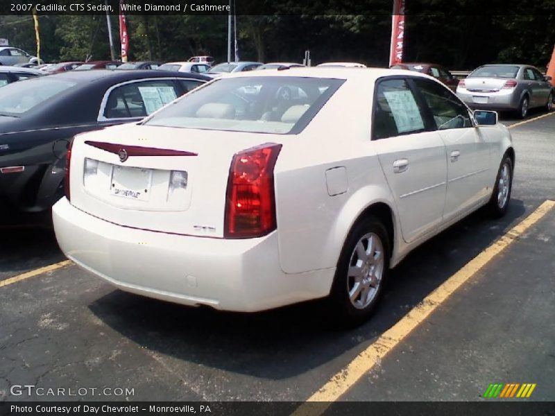 White Diamond / Cashmere 2007 Cadillac CTS Sedan