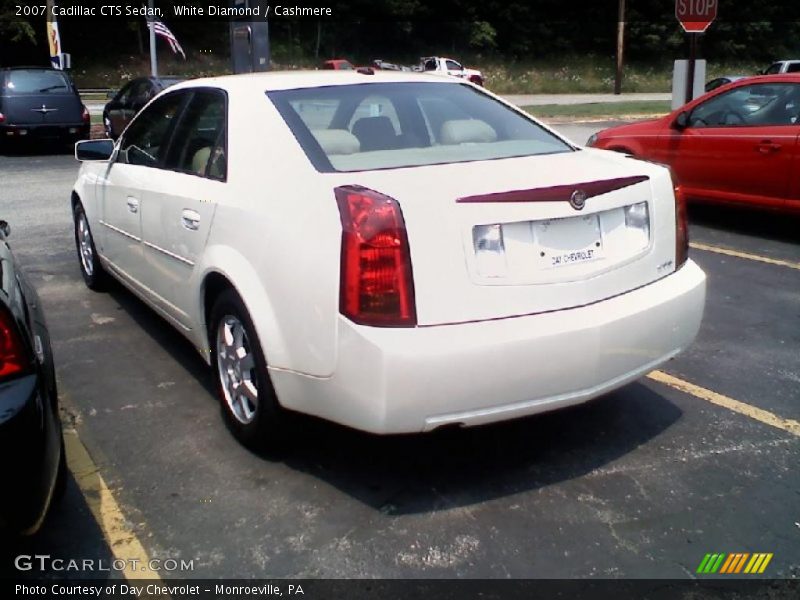 White Diamond / Cashmere 2007 Cadillac CTS Sedan
