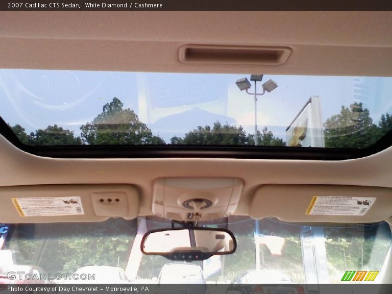 White Diamond / Cashmere 2007 Cadillac CTS Sedan