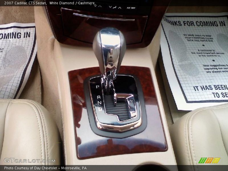 White Diamond / Cashmere 2007 Cadillac CTS Sedan