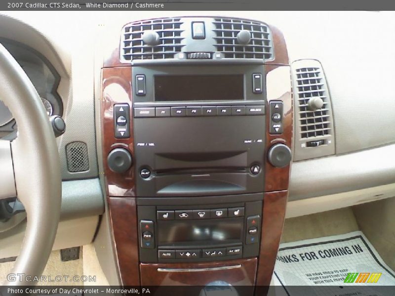 White Diamond / Cashmere 2007 Cadillac CTS Sedan
