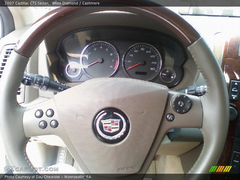 White Diamond / Cashmere 2007 Cadillac CTS Sedan