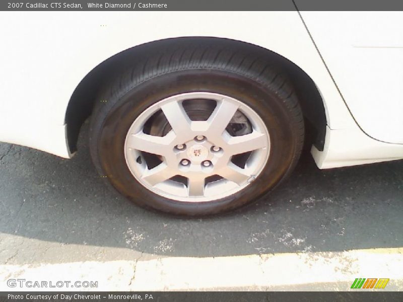 White Diamond / Cashmere 2007 Cadillac CTS Sedan
