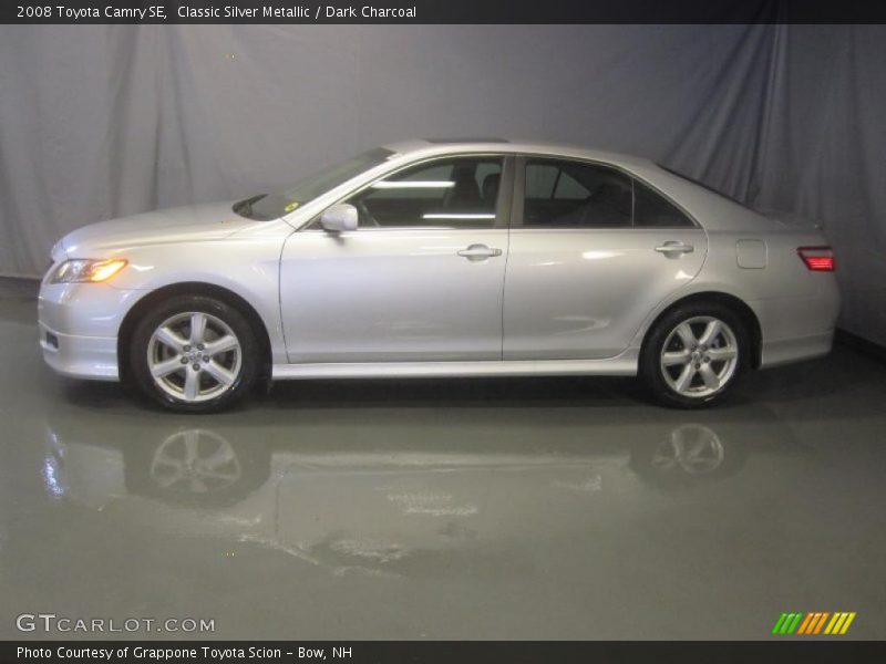 Classic Silver Metallic / Dark Charcoal 2008 Toyota Camry SE