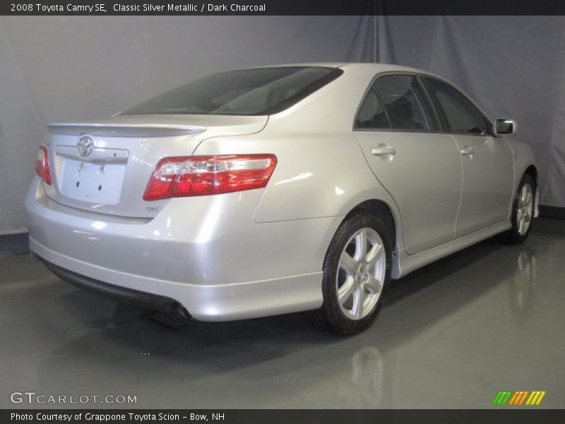 Classic Silver Metallic / Dark Charcoal 2008 Toyota Camry SE