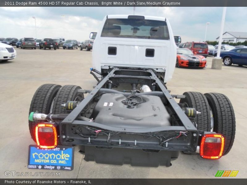 Bright White / Dark Slate/Medium Graystone 2011 Dodge Ram 4500 HD ST Regular Cab Chassis