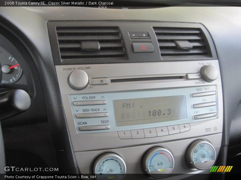 Classic Silver Metallic / Dark Charcoal 2008 Toyota Camry SE