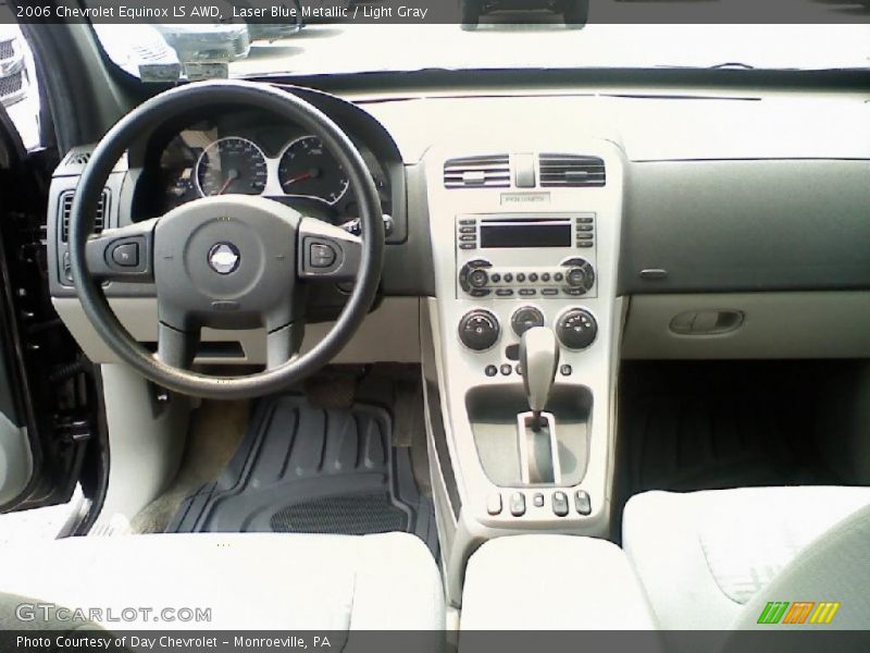 Laser Blue Metallic / Light Gray 2006 Chevrolet Equinox LS AWD