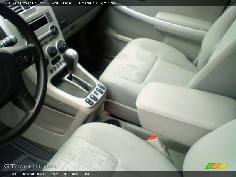 Laser Blue Metallic / Light Gray 2006 Chevrolet Equinox LS AWD