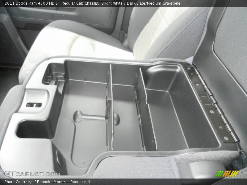 Bright White / Dark Slate/Medium Graystone 2011 Dodge Ram 4500 HD ST Regular Cab Chassis