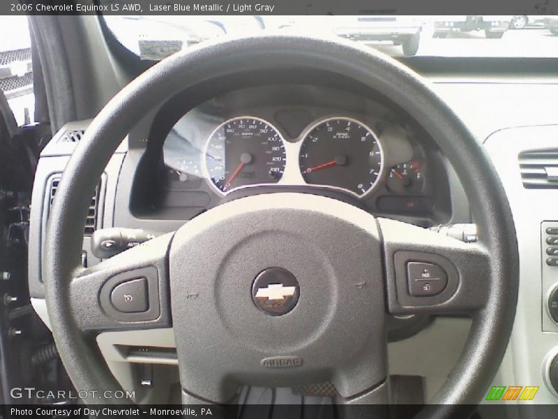Laser Blue Metallic / Light Gray 2006 Chevrolet Equinox LS AWD