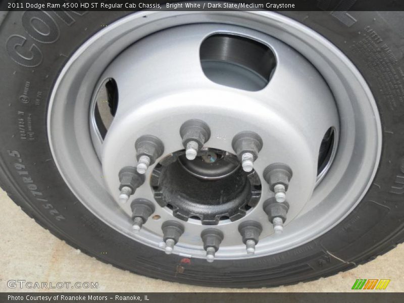 Bright White / Dark Slate/Medium Graystone 2011 Dodge Ram 4500 HD ST Regular Cab Chassis