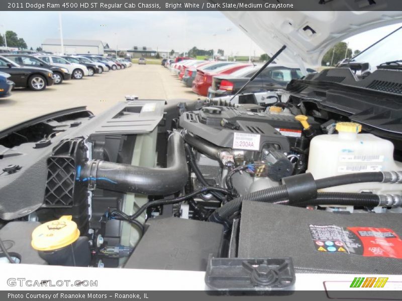 Bright White / Dark Slate/Medium Graystone 2011 Dodge Ram 4500 HD ST Regular Cab Chassis