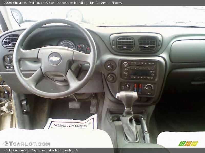 Sandstone Metallic / Light Cashmere/Ebony 2006 Chevrolet TrailBlazer LS 4x4