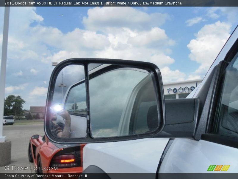 Bright White / Dark Slate/Medium Graystone 2011 Dodge Ram 4500 HD ST Regular Cab 4x4 Chassis