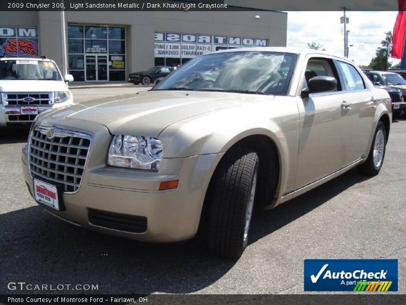 Light Sandstone Metallic / Dark Khaki/Light Graystone 2009 Chrysler 300