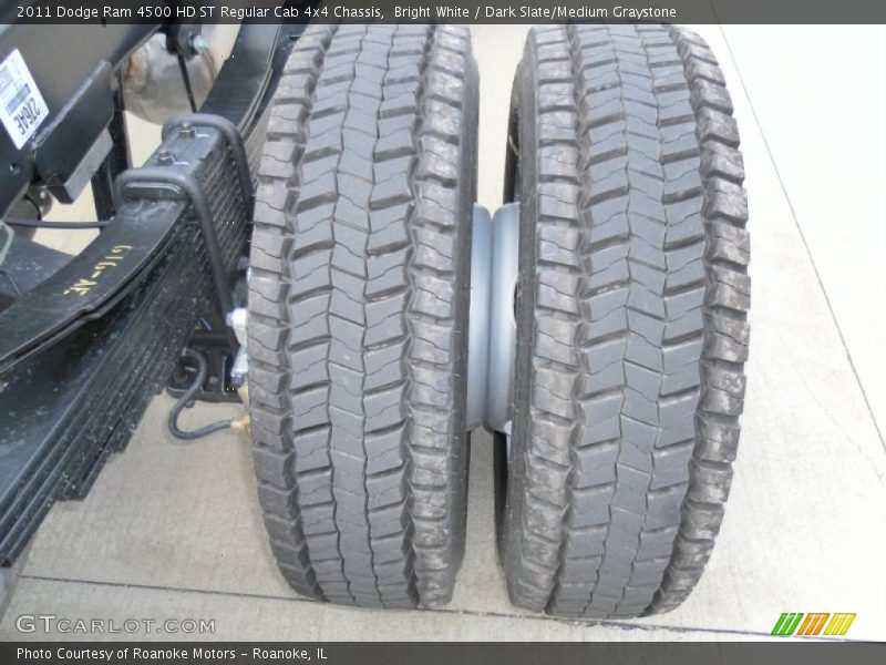 Bright White / Dark Slate/Medium Graystone 2011 Dodge Ram 4500 HD ST Regular Cab 4x4 Chassis