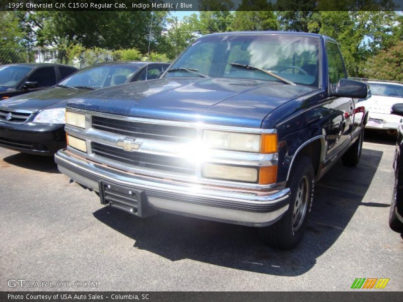 Indigo Metallic / Blue 1995 Chevrolet C/K C1500 Regular Cab