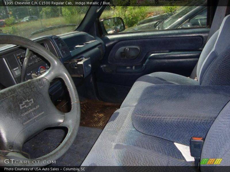 Indigo Metallic / Blue 1995 Chevrolet C/K C1500 Regular Cab