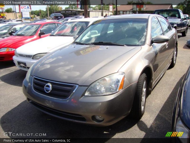 Polished Pewter / Charcoal 2004 Nissan Altima 2.5 SL