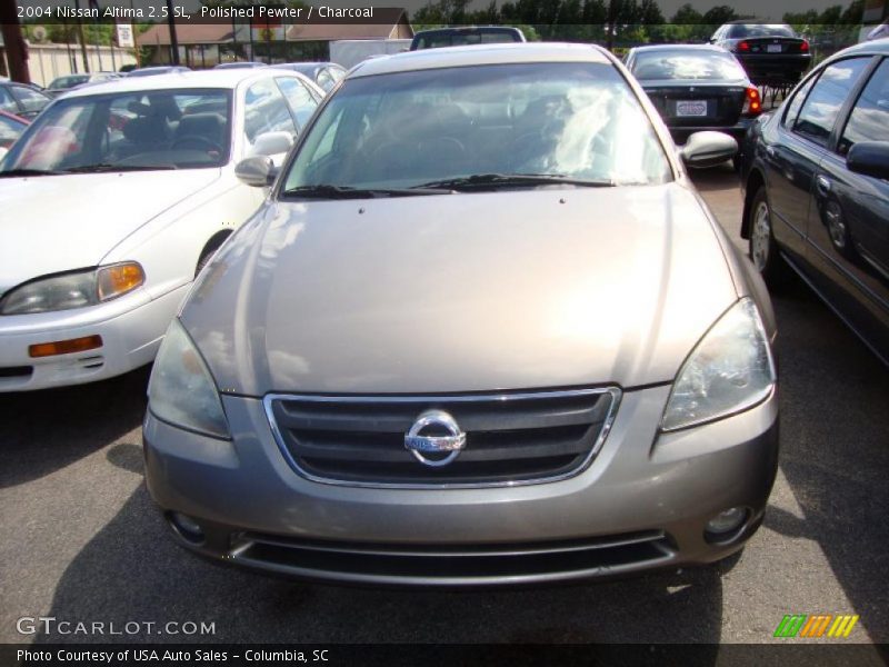 Polished Pewter / Charcoal 2004 Nissan Altima 2.5 SL