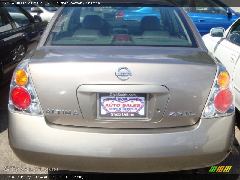 Polished Pewter / Charcoal 2004 Nissan Altima 2.5 SL