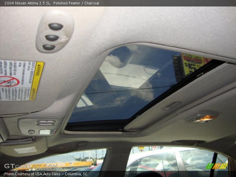 Polished Pewter / Charcoal 2004 Nissan Altima 2.5 SL