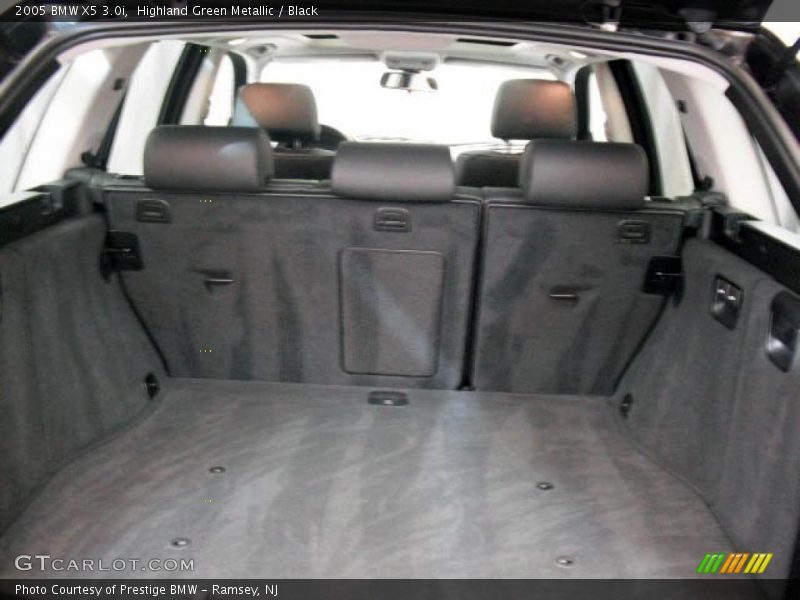 Highland Green Metallic / Black 2005 BMW X5 3.0i