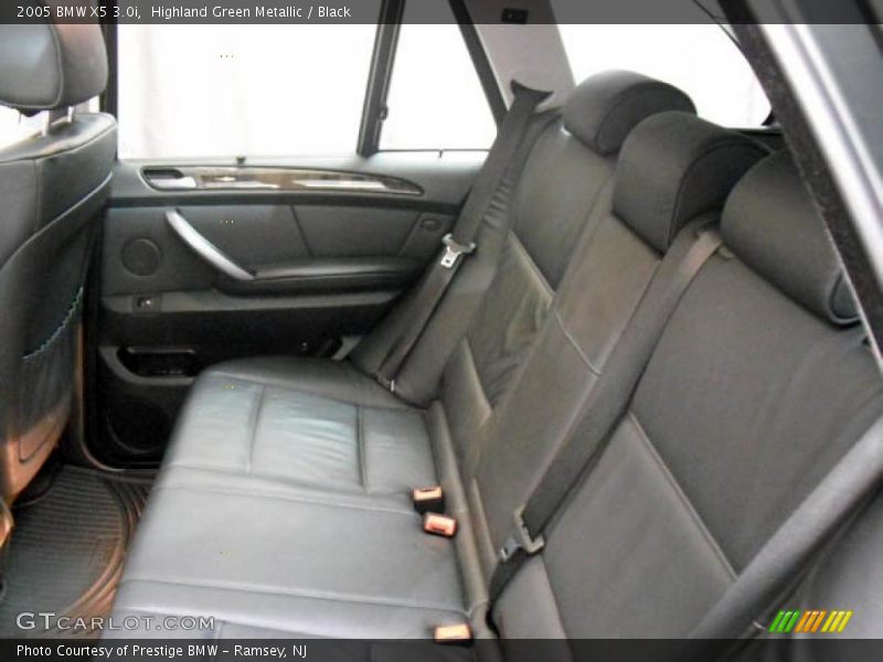 Highland Green Metallic / Black 2005 BMW X5 3.0i