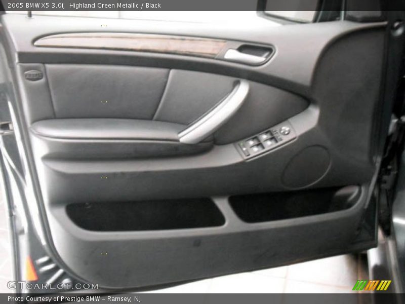 Highland Green Metallic / Black 2005 BMW X5 3.0i