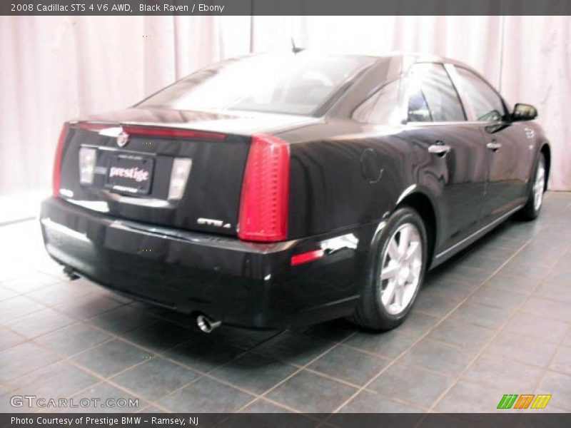 Black Raven / Ebony 2008 Cadillac STS 4 V6 AWD