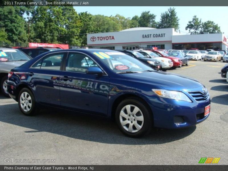 Blue Ribbon Metallic / Ash 2011 Toyota Camry LE