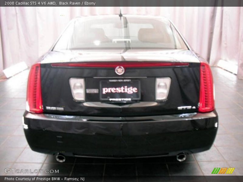Black Raven / Ebony 2008 Cadillac STS 4 V6 AWD