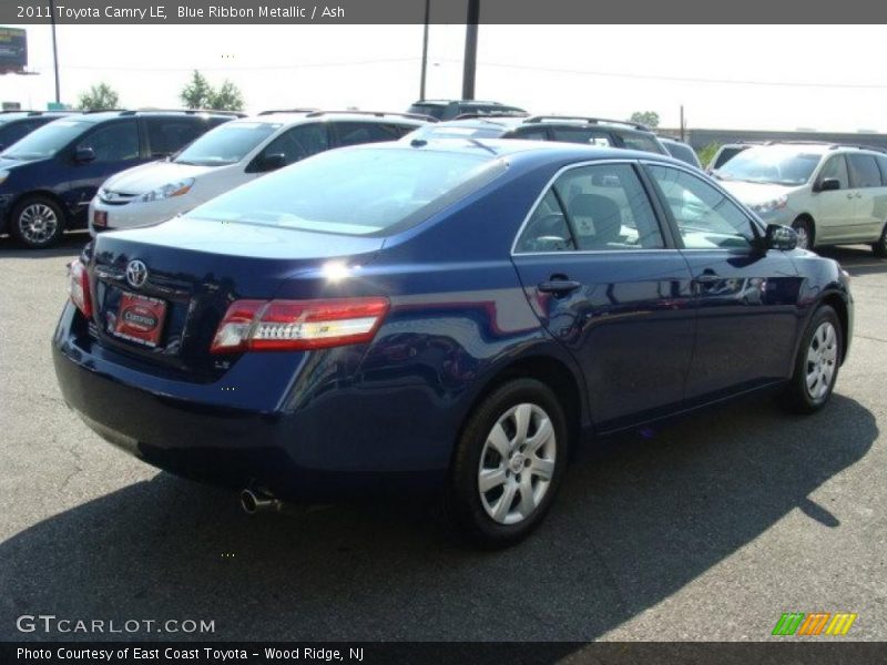 Blue Ribbon Metallic / Ash 2011 Toyota Camry LE