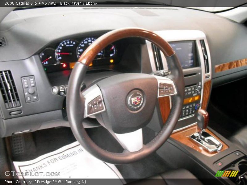 Black Raven / Ebony 2008 Cadillac STS 4 V6 AWD