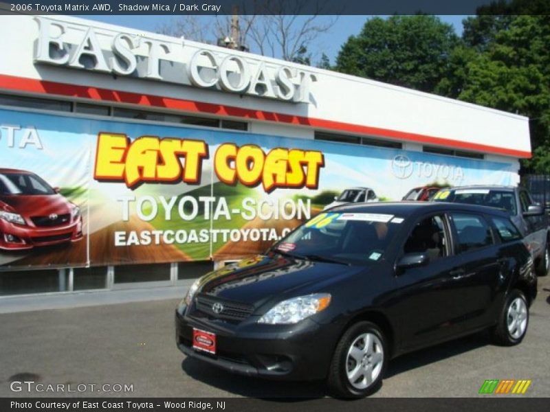 Shadow Mica / Dark Gray 2006 Toyota Matrix AWD