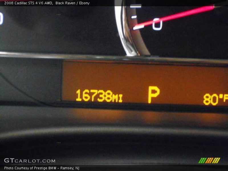 Black Raven / Ebony 2008 Cadillac STS 4 V6 AWD