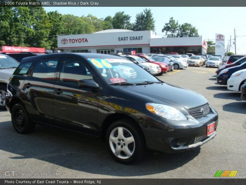 Shadow Mica / Dark Gray 2006 Toyota Matrix AWD