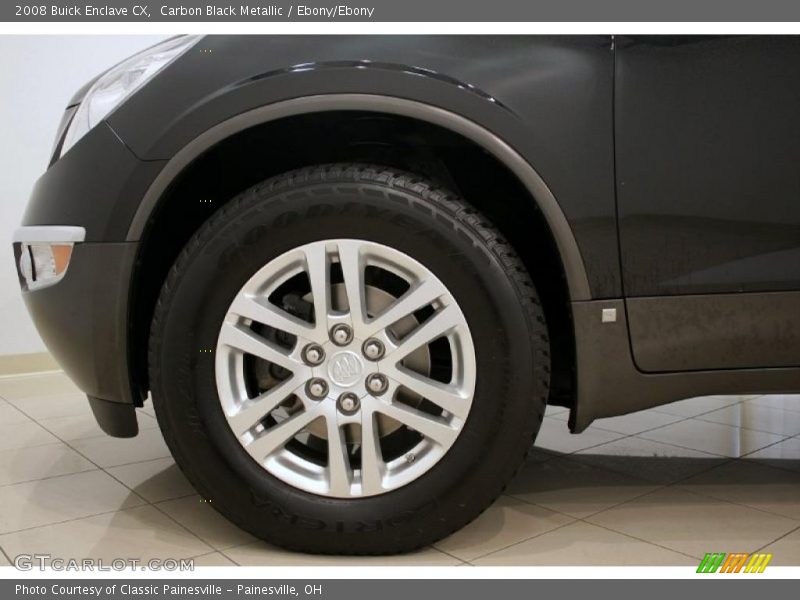 Carbon Black Metallic / Ebony/Ebony 2008 Buick Enclave CX